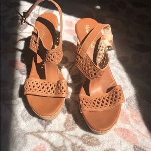 New Matia Tan Wedges